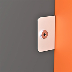 Channel Bracket To Wall SAA (12-13mm) Cubicle Fitting