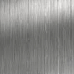 3050mm x 1220mm x 18mm Brushed Stainless Steel Seres Acrylic