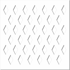 1830mm x 610mm x 3mm Vienna White Painted Radiator Grill