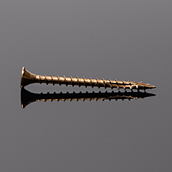 3.5mm x 12mm Reisser R2 CSK Pozi Drive Yellow Tropicalized Woodscrew (200 per box)