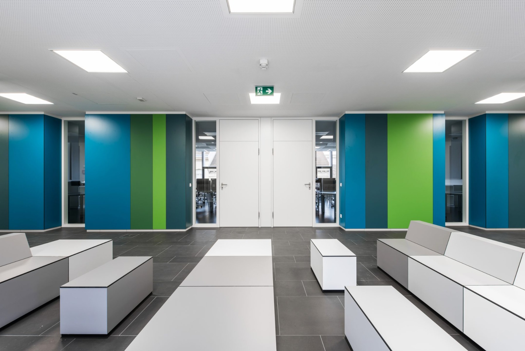 image of an installation from phenolic paneling experts from the range that includes fundermax exterior phenolic panels